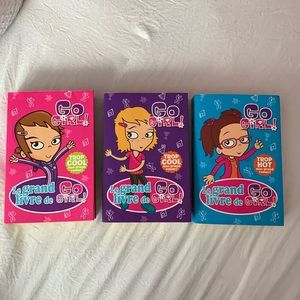 GO GIRL collection de livre 7-10ans